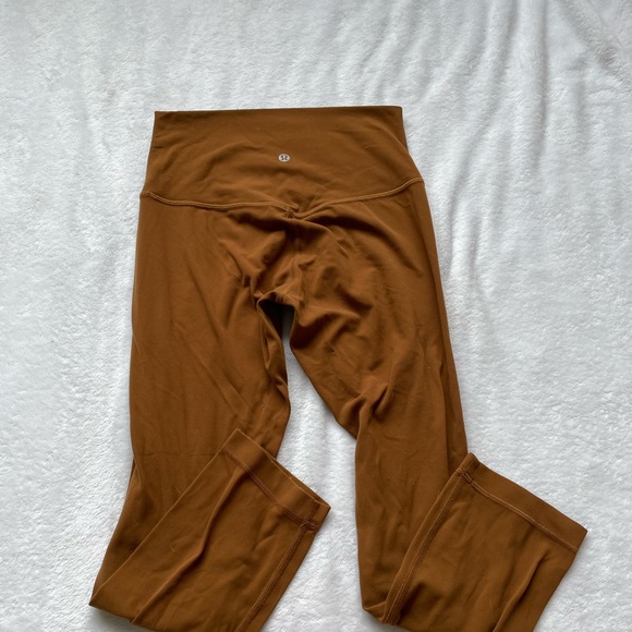 Lululemon Roasted Brown Cropped Align Leggings - Picture 8 of 9